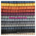 Striped Corduroy fabric with backing for sofa cover